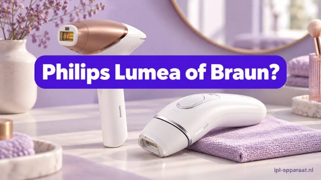 Philips Lumea of Braun?