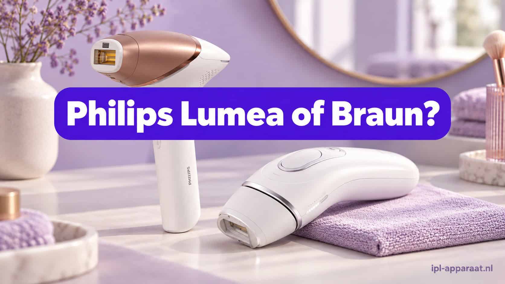 Philips Lumea of Braun?